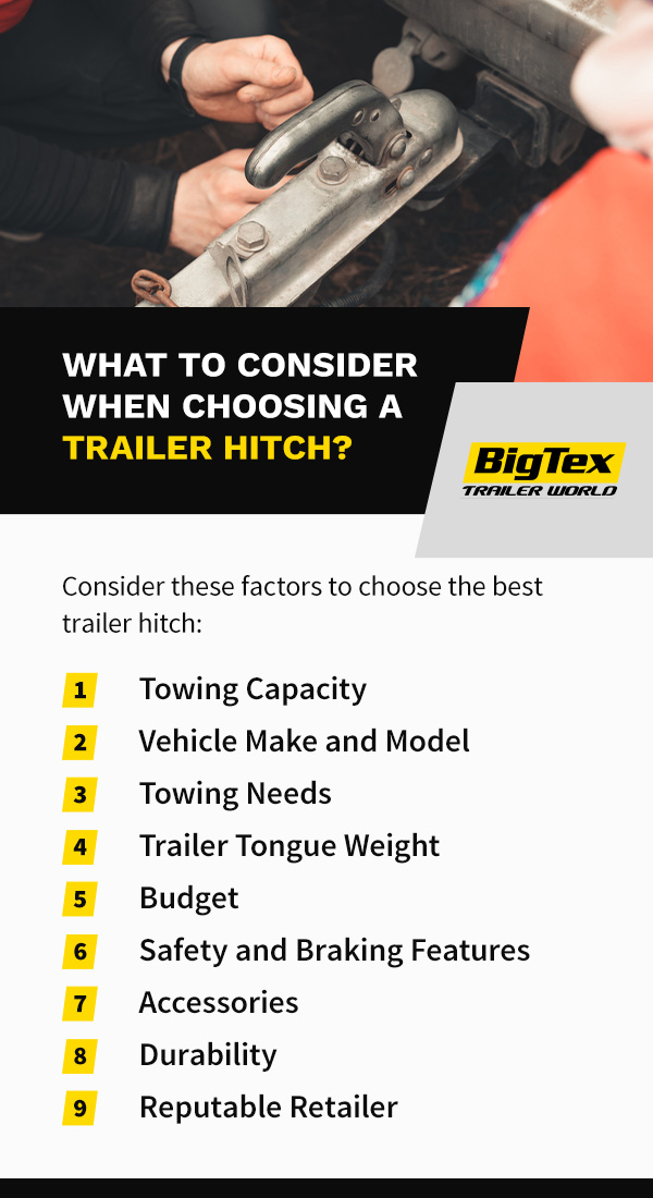 What to Consider when Choosing a Trailer Hitch?