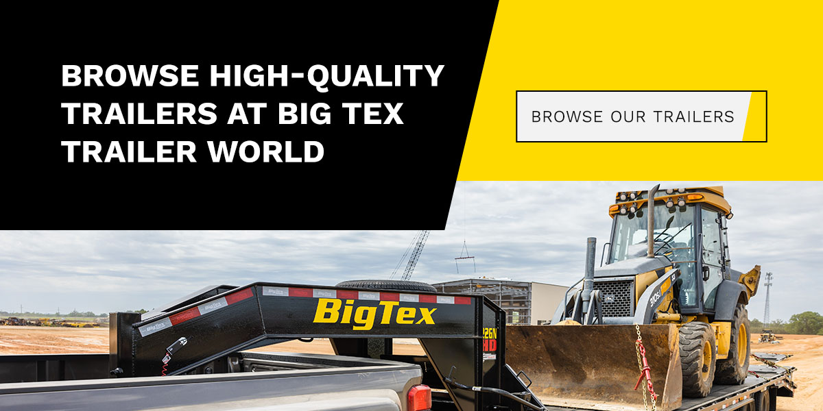 Browse High-Quality Trailers at Big Tex Trailer World
