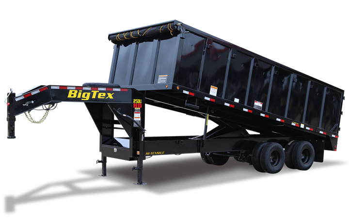 Big Tex Gooseneck dump trailer