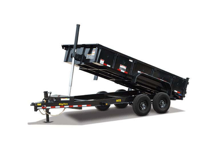 Big Tex 10LX Pro Series extra wide dump trailer