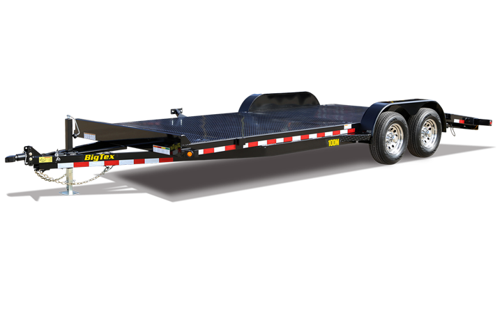 Big Tex 10dm all metal flatbed trailer