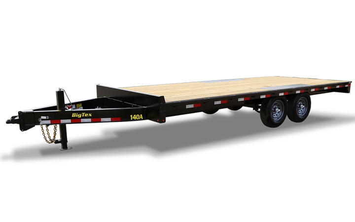 Big Tex 14OA flatbed trailer