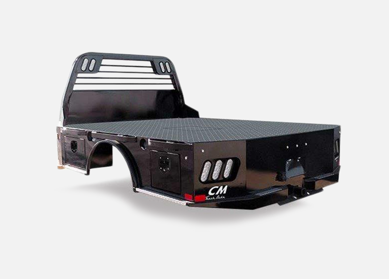 black CM truck bed