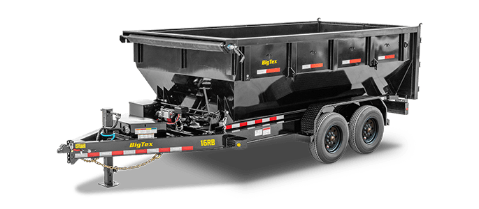 Big Tex 16RB Roll-Off Dump Trailer (and Bin)