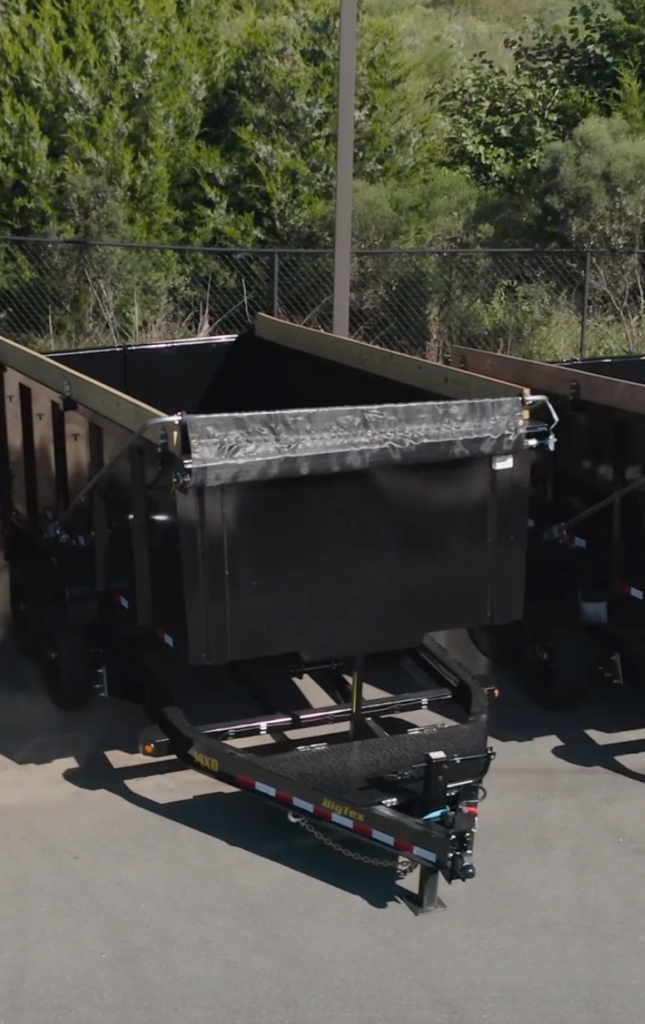 dump trailer uses